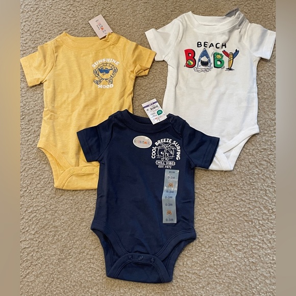 Baby Boy Clothes- Size 0-3 Months- All NWT - Picture 2 of 5